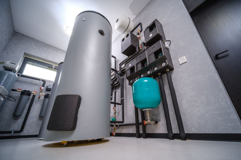 Commercial Electric Central Heating Installation