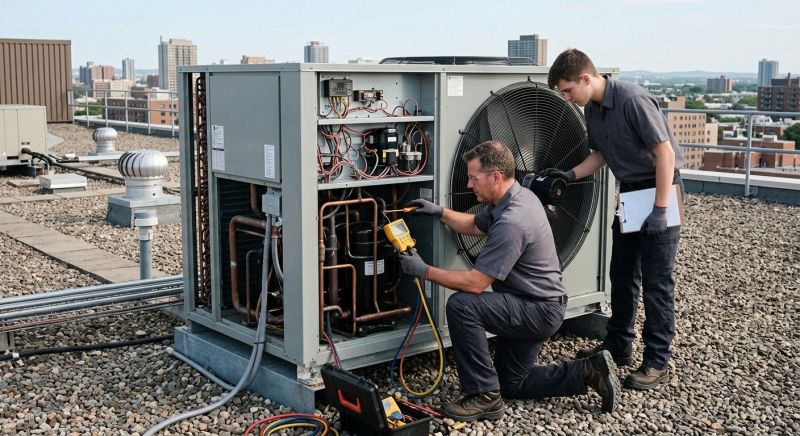 Commercial Heat Pump Installation