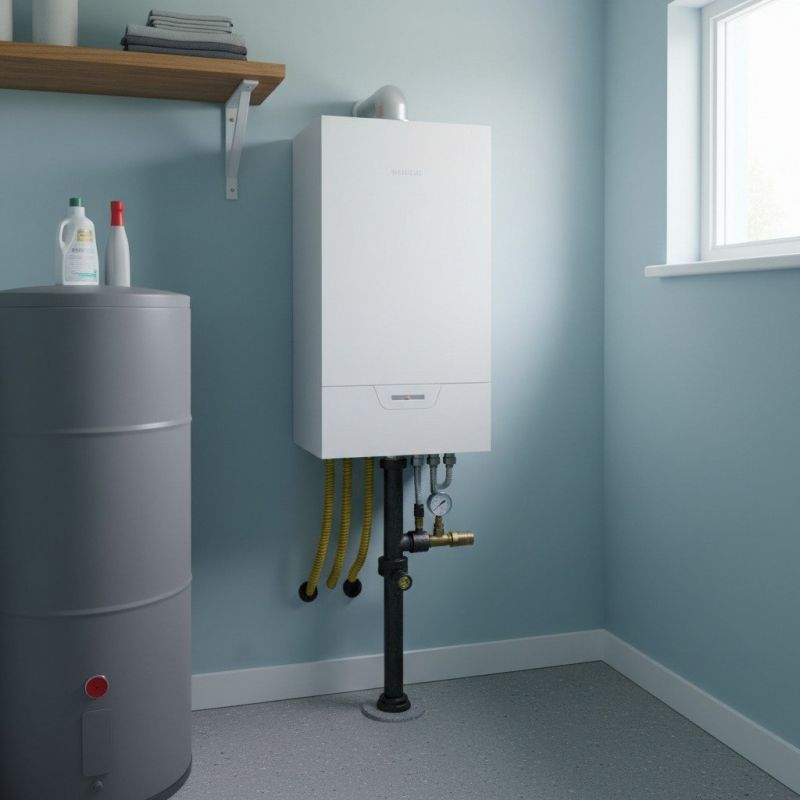 Commercial Natural Gas Heating Installation