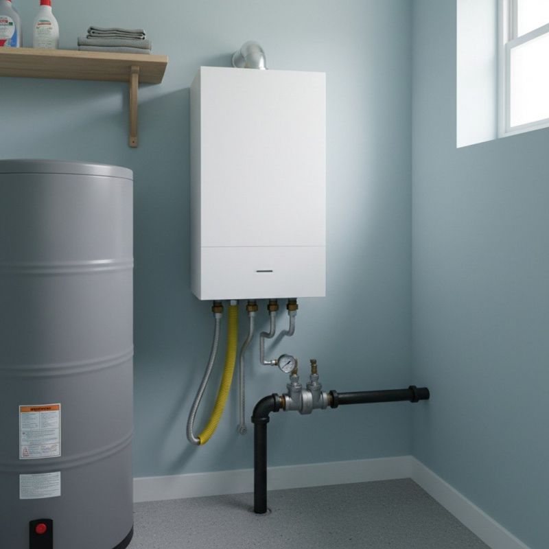 Commercial Natural Gas Heating Installation