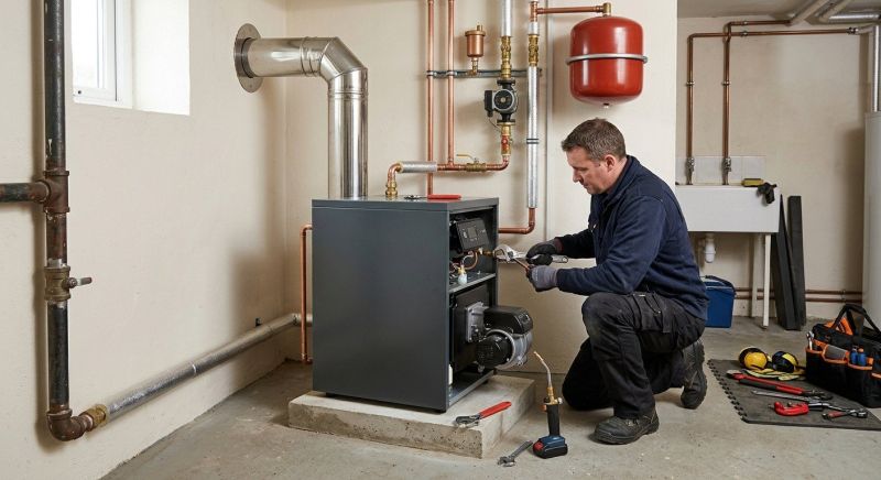 Commercial Oil Furnace Installation