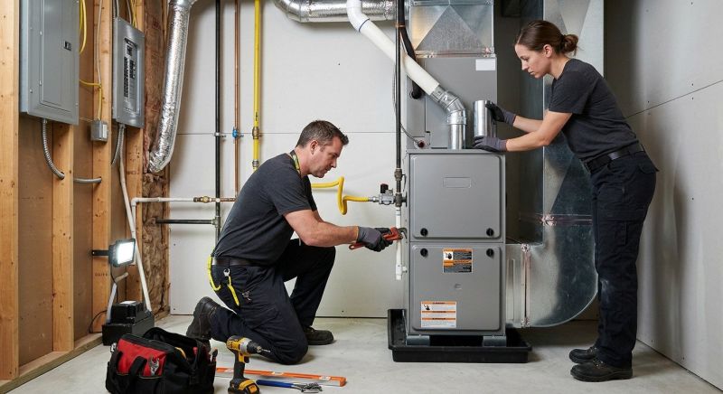 Commercial Oil Furnace Installation