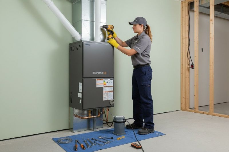 Commercial Oil Furnace Installation