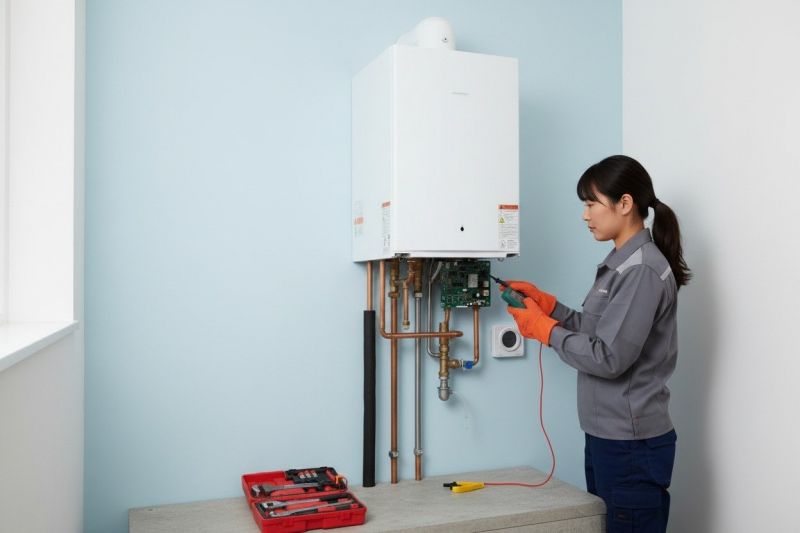 Commercial Oil Furnace Installation