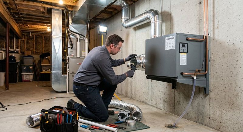 Dehumidifier Installation