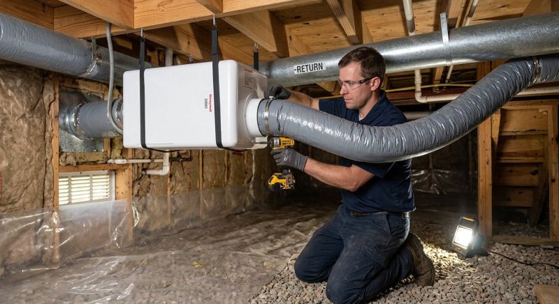 Dehumidifier Installation