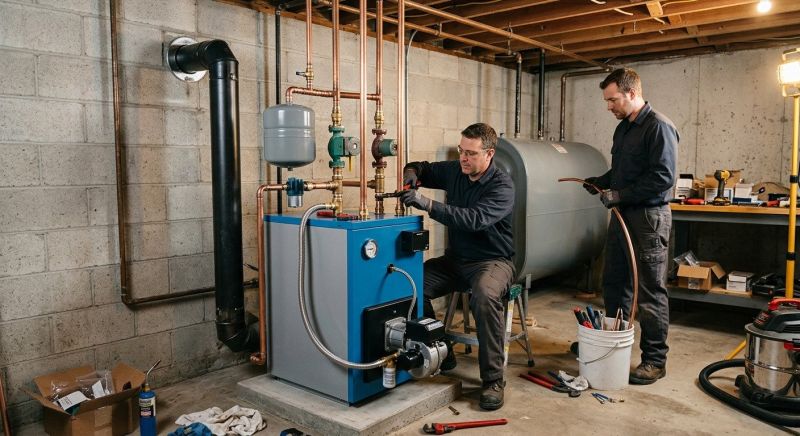 Oil Central Heating Installation