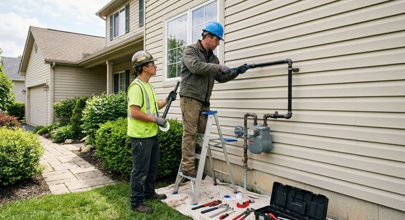 Propane Heating Installation